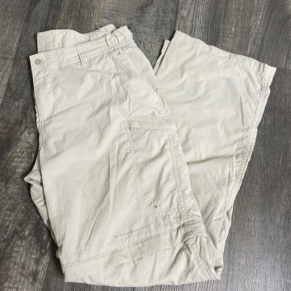 Tan Zip Off Hiking Pants